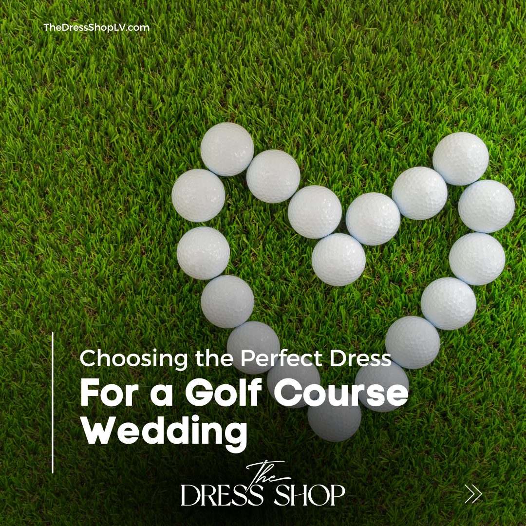 Choosing the Perfect Dress for a Golf Course Wedding Image
